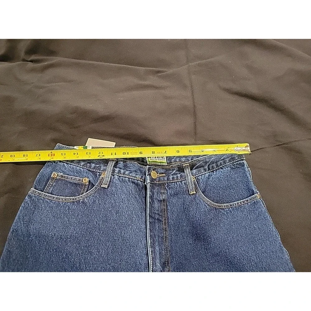 Benzene Sports Jeans Mens 34 Blue Denim Addicted To Speed NWT Vintage Y2K